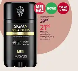 Rossmann Masveri, dezodorant w sztyfcie oferta