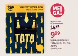 Rossmann Skarpetki męskie Tata, rozm. 44-46 2 pary oferta