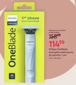Rossmann Philips OneBlade maszynka elektryczna do golenia oferta