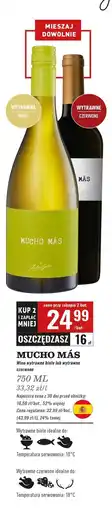 Biedronka Wino Mucho Mas oferta