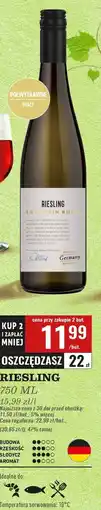 Biedronka Wino Resling Steillage Suus oferta