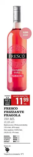 Biedronka Wino Fresco Frizzante Fragola oferta