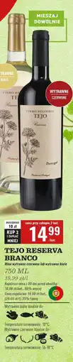 Biedronka Wino Tejo Reserva Bianco oferta