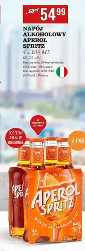 Biedronka Drink Aperol Spritz oferta