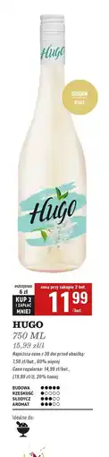 Biedronka Wino Hugo 0% oferta