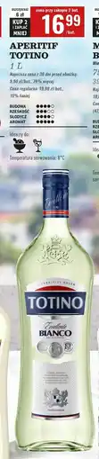 Biedronka Vermouth Totino Bianco oferta