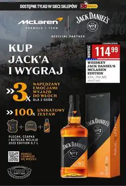Biedronka Whiskey karton Jack Daniel's Old No. 7 oferta