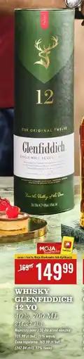 Biedronka Whisky tuba Glenfiddich 12 Yo oferta