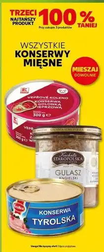 Kaufland Konserwa tyrolska Evrameat oferta