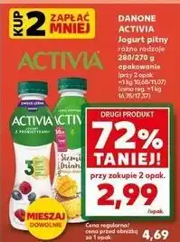 Kaufland Jogurt mango ananas i len Danone Activia oferta