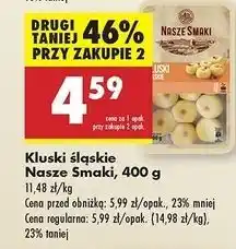 Biedronka Kluski śląśkie Nasze Smaki oferta