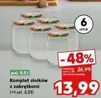 Kaufland Komplet słoików 500 ml oferta