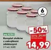 Kaufland Słoiki z nakrętką 720 ml oferta