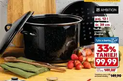 Kaufland Garnek emaliowany powidlak 12 l Ambition oferta