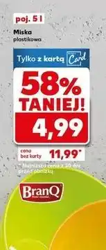 Kaufland Miska okrągła 5 l Branq oferta