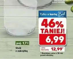 Kaufland Słoik 1.7 l oferta
