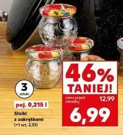 Kaufland Słoik z kolorową zakrętką 215 ml oferta