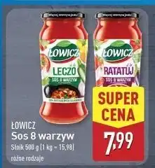 ALDI Sos 8 warzyw po śródziemnomorsku Łowicz oferta