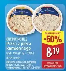 ALDI Pizza z pieca kamiennego pepperoni Cucina Nobile oferta