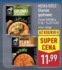 ALDI Flaki wieprzowe w sosie pomidorowym Stoczek Męska Rzecz oferta