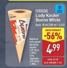 ALDI Rożek Kinder Bueno White oferta