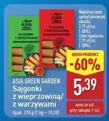 ALDI Sajgonki z wieprzowiną Asia Green Garden oferta