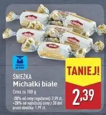 ALDI Cukierki śnieżkowe Śnieżka Michałki oferta