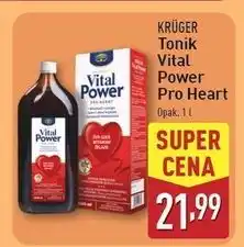 ALDI Napój wspomagający serce vital power Kruger oferta