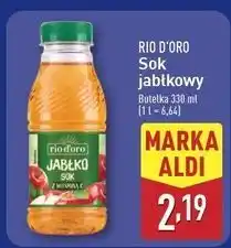 ALDI Sok jabłkowy Rio D'oro oferta