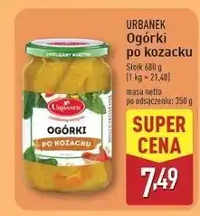 ALDI Ogorki kozackie Urbanek oferta