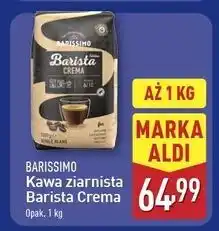 ALDI Kawa crema Barissimo Barista oferta