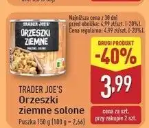 ALDI Orzeszki ziemne smażone solone Trader Joe's oferta