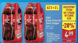 ALDI Napój cola zero River oferta