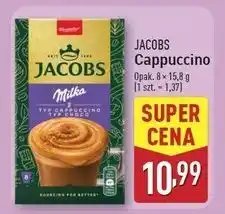 ALDI Cappuccino z czekoladą milka Jacobs Choco oferta
