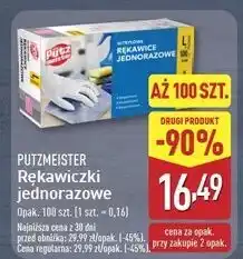 ALDI Rękawice jednorazowe l Putzmeister oferta