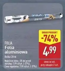 ALDI Folia aluminiowa 20m oferta