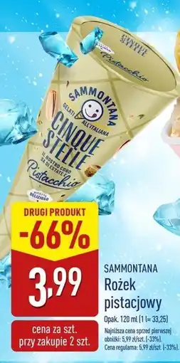 ALDI Rożek pistacjowy Sammontana Cinquestelle oferta