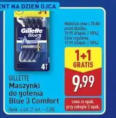 ALDI Maszynki do golenia Gillette Blue 3 Comfort oferta