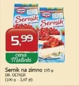Malinka Market Sernik na zimno Dr. Oetker oferta