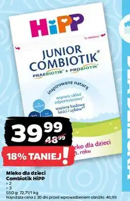 Netto Mleko 2 Hipp Junior Combiotik oferta