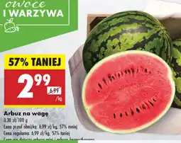 Biedronka Arbuz na wagę oferta