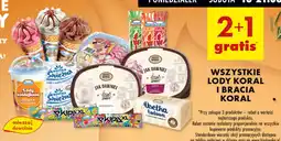 Biedronka Wszystkie lody Koral i bracia Koral oferta