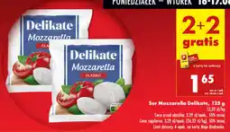 Biedronka Ser Mozzarella Delikate oferta