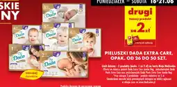 Biedronka PIELUSZKI DADA EXTRA CARE, OPAK. oferta