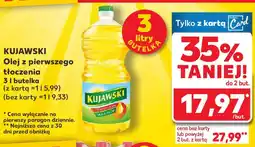 Kaufland Kujawski olej z pierwszego tłoczenia oferta