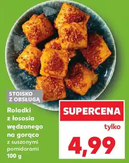 Kaufland Roladki z łososia wędzonego na gorąco oferta