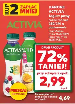 Kaufland Danone activia jogurt pitny oferta
