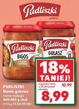 Kaufland Pudliszki danie gotowe oferta