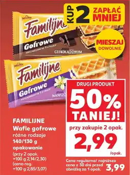 Kaufland Familijne wafle gofrowe oferta