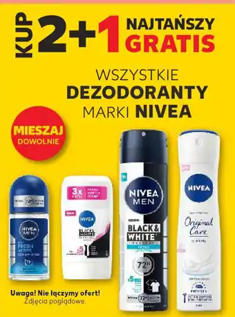 Kaufland Wszystkie dezodoranty marki Nivea oferta